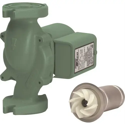 Taco 007-F5 1/25HP 115-Volt Single Phase Cast Iron Hydronic Circulator Green