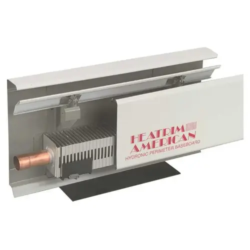 Sterling Heatrim Baseboard R-750-A8 HYDRONIC BASEBOARD HEATER 8 FT White