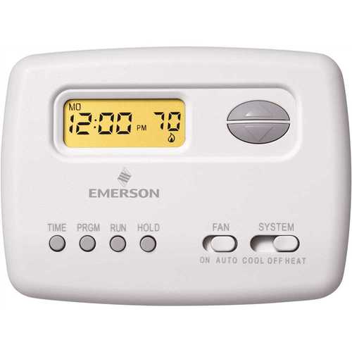 Emerson 1F78-151 70 Series 5-2 Day Single Stage Programmable Thermostat