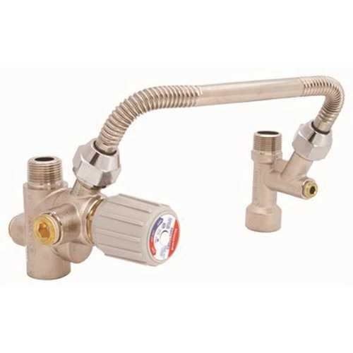 Honeywell Safety AMX300TLF Direct Connect Water Heater Kit Including Valve, Tee and 8 in. Flex Connector