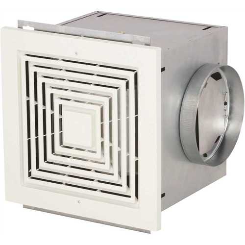 210 CFM High-Capacity Ventilation Bathroom Exhaust Fan