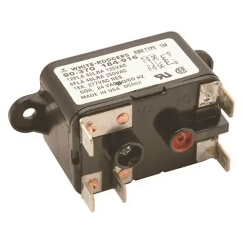 Emerson 90-370 Heavy Duty Enclosed Fan Relay RBM Type 184