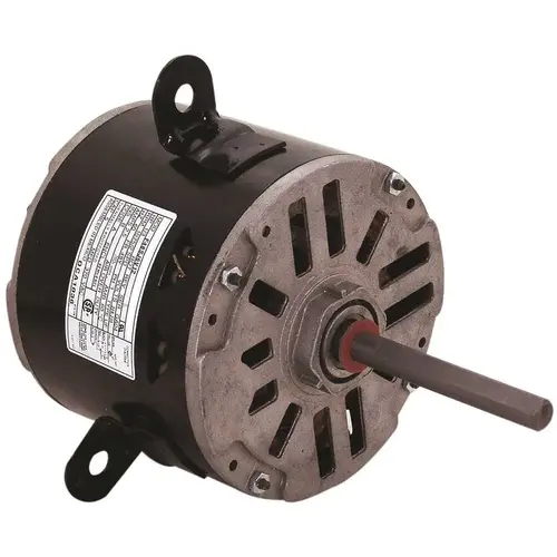 CONDENSER FAN MOTOR, 5-5/8 IN., 208 - 230 VOLTS, 2.5 AMPS, 1/3 HP, 1,075 RPM Black