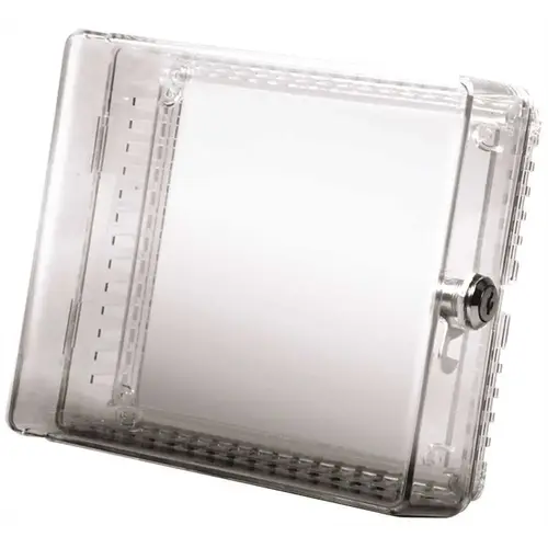 TAYMAC ZTC100 Small, Clear Low Profile Plastic Thermostat Guard