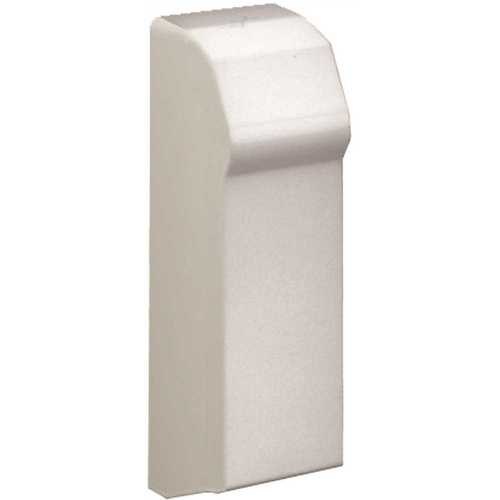 Slant/Fin 101-432 Fine/Line 30 2 in. Left End Cap Non-Hinged for Baseboard Heaters in Nu White