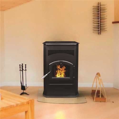 2,200 sq. ft. Pellet Stove with 120 lbs. Hopper and Auto Ignition