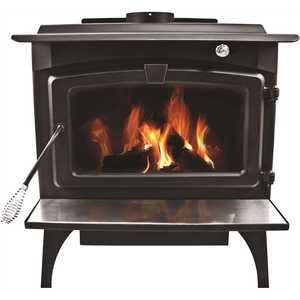 Pleasant Hearth LWS-127201 1,800 sq. ft. EPA Certified Wood-Burning Stove  with Medium Blower