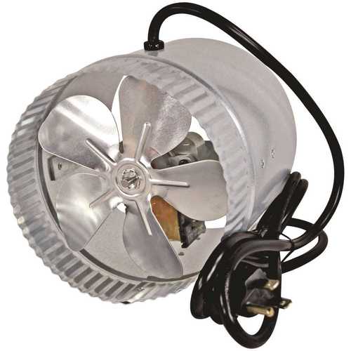 6 in. Corded Duct Fan with More Powerful Motor