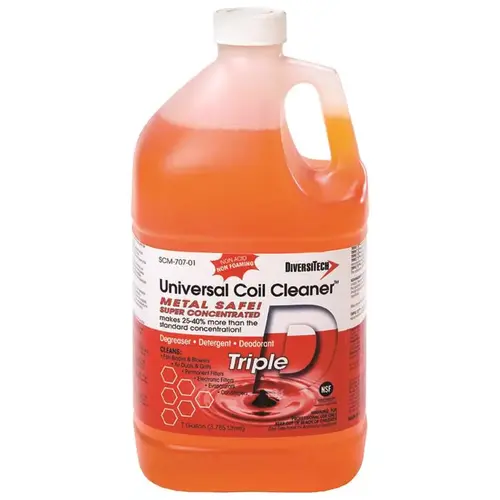 1 Gal.  Universal Condenser and Evaporator Coil Cleaner Orange - pack of 4