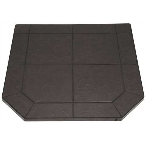 VOLCANIC SAND DOUBLE CUT TILE STOVE BOARD, 48 IN. X 48 IN