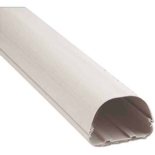 4.5 in. x 8 ft. Duct 122 White