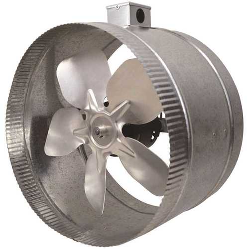 Inductor DB412E 12 in. 4-Pole In-Line Duct Fan with Electrical Box