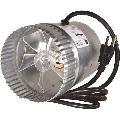 5 in. Corded In-Line Duct Fan