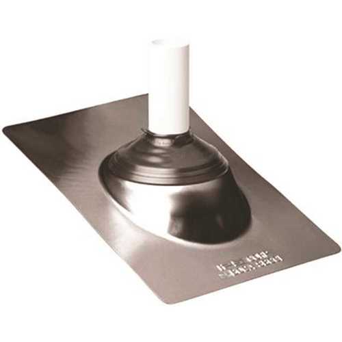 IPS Corporation 81717 3 in. and 4 in. Roof Flashing Aluminum Base for