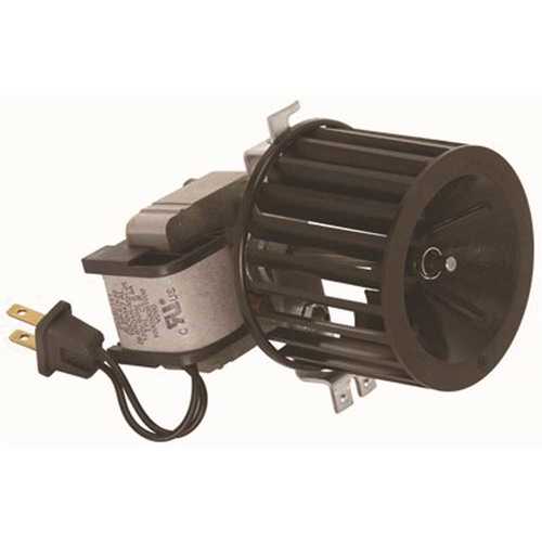 Blower Assembly CW - Includes Motor, Blower Wheel and Mounting Bracket