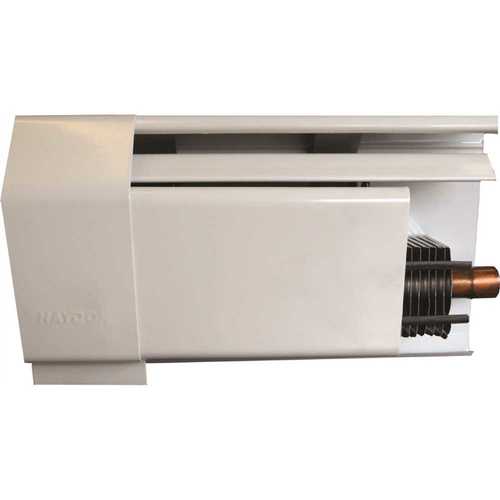 HAYDON HB750-8FA 8 ft. Fully Assembled Enclosure and Element Hydronic Baseboard