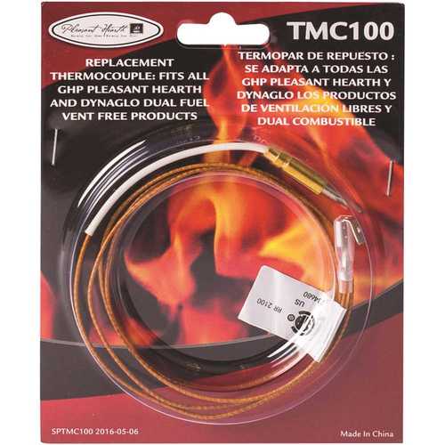 pleasant-hearth-tmc100-ventless-gas-heater-replacement-thermocouple