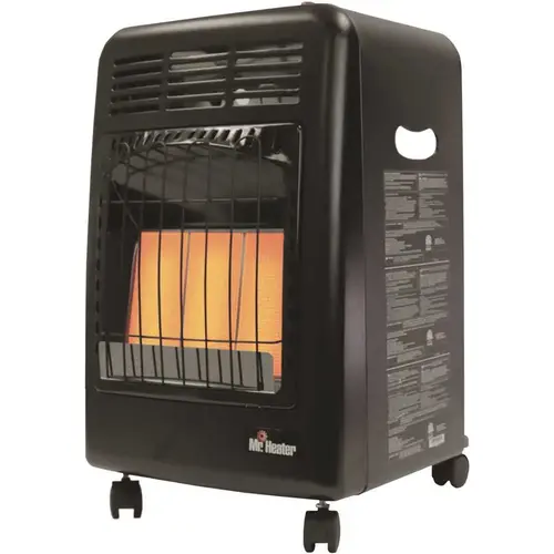 Mr. Heater MH18CH Portable Heater 450 sq ft Propane Radiant 18000 BTU Black