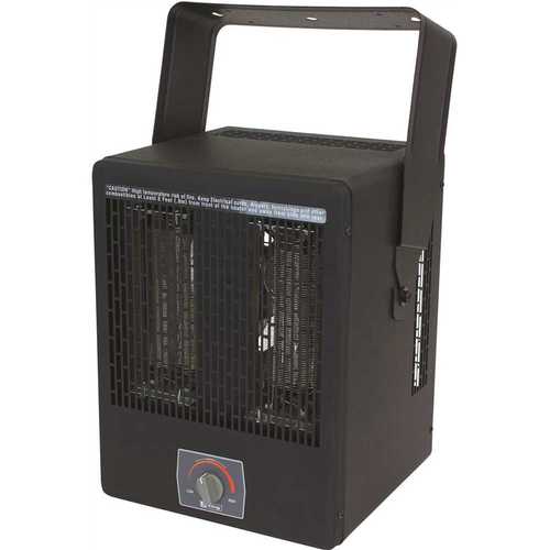 EKB Garage Heater 240-Volt 3850-Watt with Thermostat and Bracket