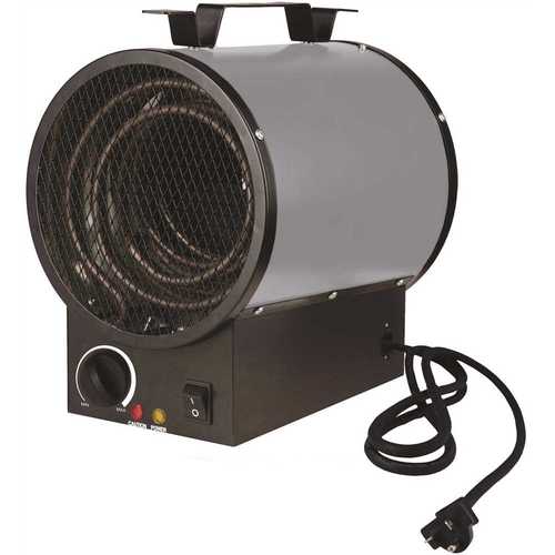 240-Volt 4000-Watt Portable Shop Heater in Gray