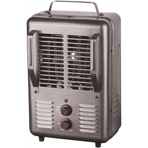 KING PHM-1 120-Volt Portable Electric Milk House Space Heater in Gray