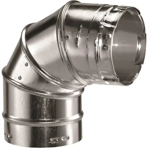 6 in. Dia x 90-Degree Gas Vent Elbow