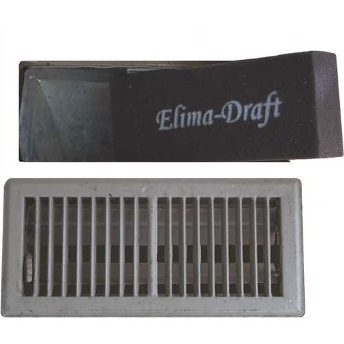 Elima-Draft ELMDFT124FL4318 12 in. x 4 in. x 2 in. Floor Ducts Residential and Commercial HVAC Insulated Floor Insert
