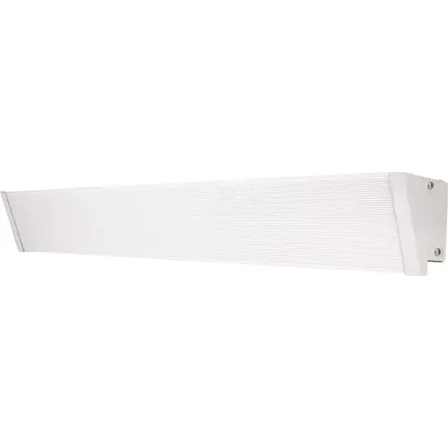 24 in. 250-Watt 120-Volt Electric Cove Heater in White