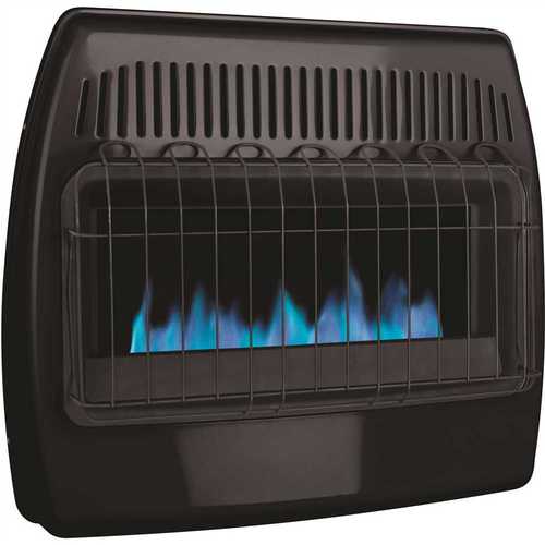30,000 BTU Blue Flame Vent-Free Thermostatic Garage Heater