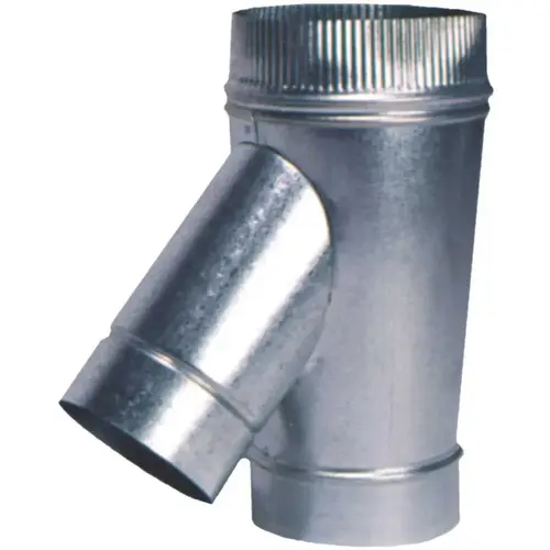 7 in. x 7 in. x 4 in. 26 Gauge Flue Wye