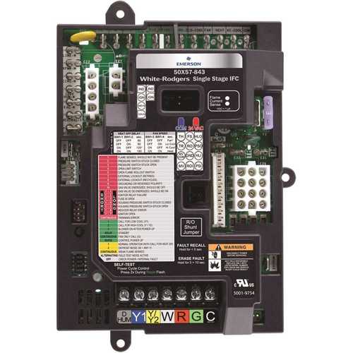Emerson 50X57-843 Universal Single Stage Furnace Control Kit for 120V ...