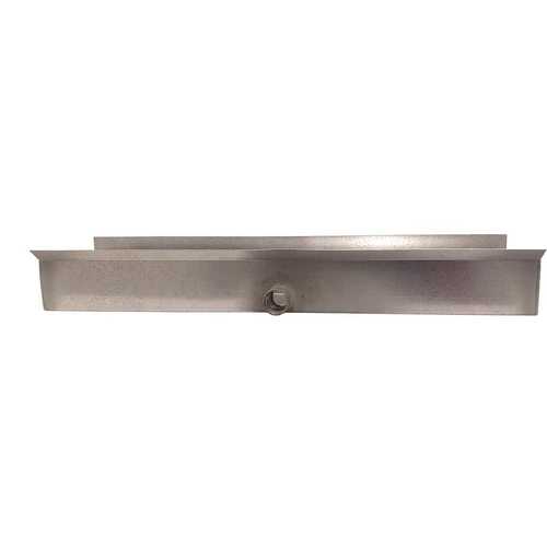 Master Flow 22DDP19X4 19 in. x 4 in. Drain Pan with Soldered Coupling 22-Gauge