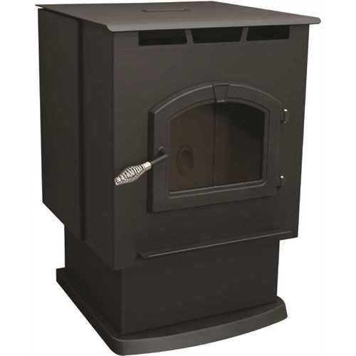 Pleasant Hearth PH50PS-B 2,200 sq. ft. EPA Certified Pellet Stove with 80 lbs. Hopper and Auto Ignition
