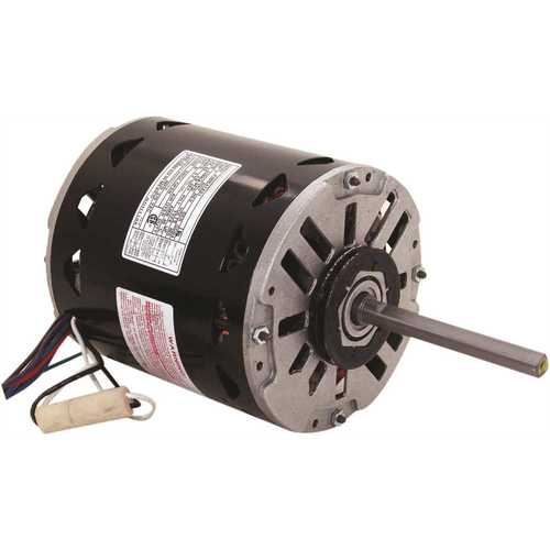 3 SPEED DIRECT DRIVE BLOWER MOTOR, 5-5/8 IN., 277 VOLTS, 3.0 AMPS, 3/4, 1/2, 1/3 HP, 1,075 RPM