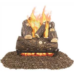 Willow Oak 18 in. Vented Gas Log Set