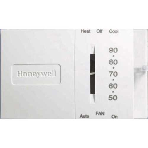 Honeywell Home T822K1018 Horizontal Non-Programmable Thermostat with 1H Single Stage Heating
