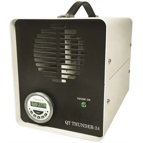 QUEENAIRE QT T24 QT THUNDER-24 OZONE GENERATOR, PROGRAMMABLE WHITE