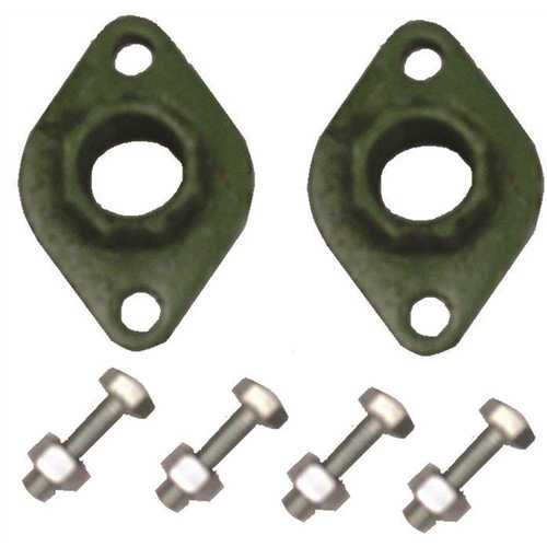 Taco 110-251F Freedom Flange 3/4 in.Cast Iron Flange Set for Hydronic Circulator