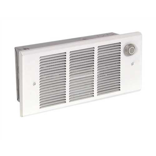 QMARK 120-Volt 1,500-Watt 5118 BTU Electric Fan Forced Wall Heater With Built-In Thermostat