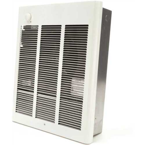 Q-Mark Commercial Fan Forced Electric Wall Heater 208/240-Volt Northern White