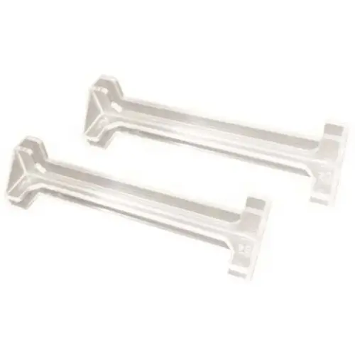 Designer's Touch NMVTVRC Clear Valance Return Clip for 3-1/2 in. Vertical Blinds