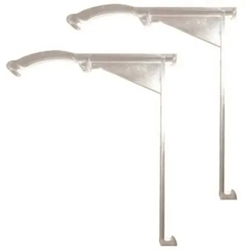 Designer's Touch NMVTVC Clear Valance Clip for 3-1/2 in. Vertical Blinds