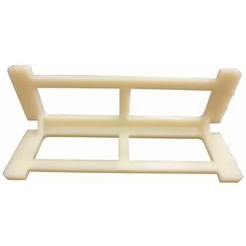 Valance Return clip for 3-1/2 in. Vertical Blinds Smooth Valance White