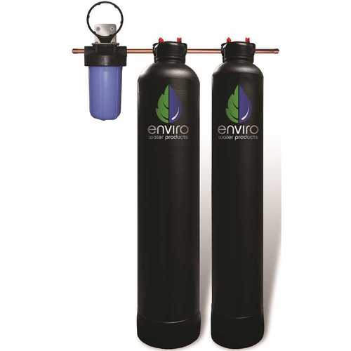 Ultimate Combo Series - Whole House Filtration Plus Envirosoft Salt-Free Conditioning - 34 GPM