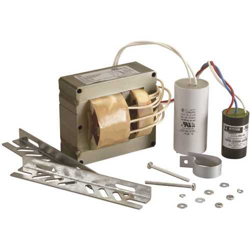250-Watt 4-Tap High Pressure Sodium Replacement Ballast Kit