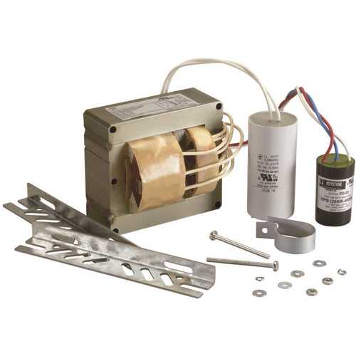 Keystone Technologies HPS-250A-Q-KIT 250-Watt 4-Tap High Pressure Sodium Replacement Ballast Kit