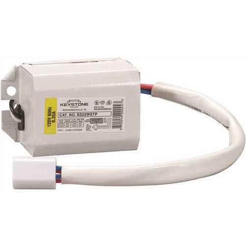 22-Watt 1-Lamp T9 Preheat Electromagnetic Fluorescent Replacement Ballast