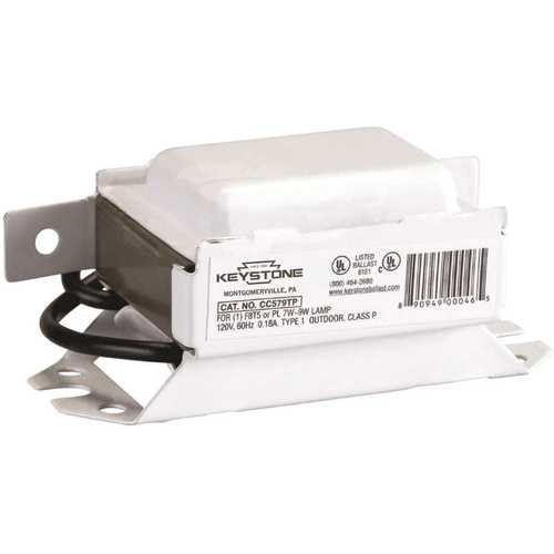 Keystone Technologies CC579TP 8-Watt 1-Lamp T5 Preheat Electromagnetic Fluorescent Replacement Ballast