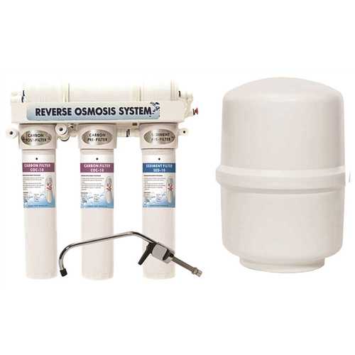 Aqua Flo 20010023 Under Sink 475 Pro Series Reverse Osmosis Water System