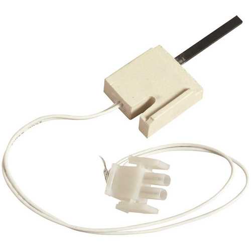 White Rodgers 768A-845 Silicon Nitride 80V Hot Surface Ignitor, 2 Terminal AMP Receptacle With .084 in. Female Socket